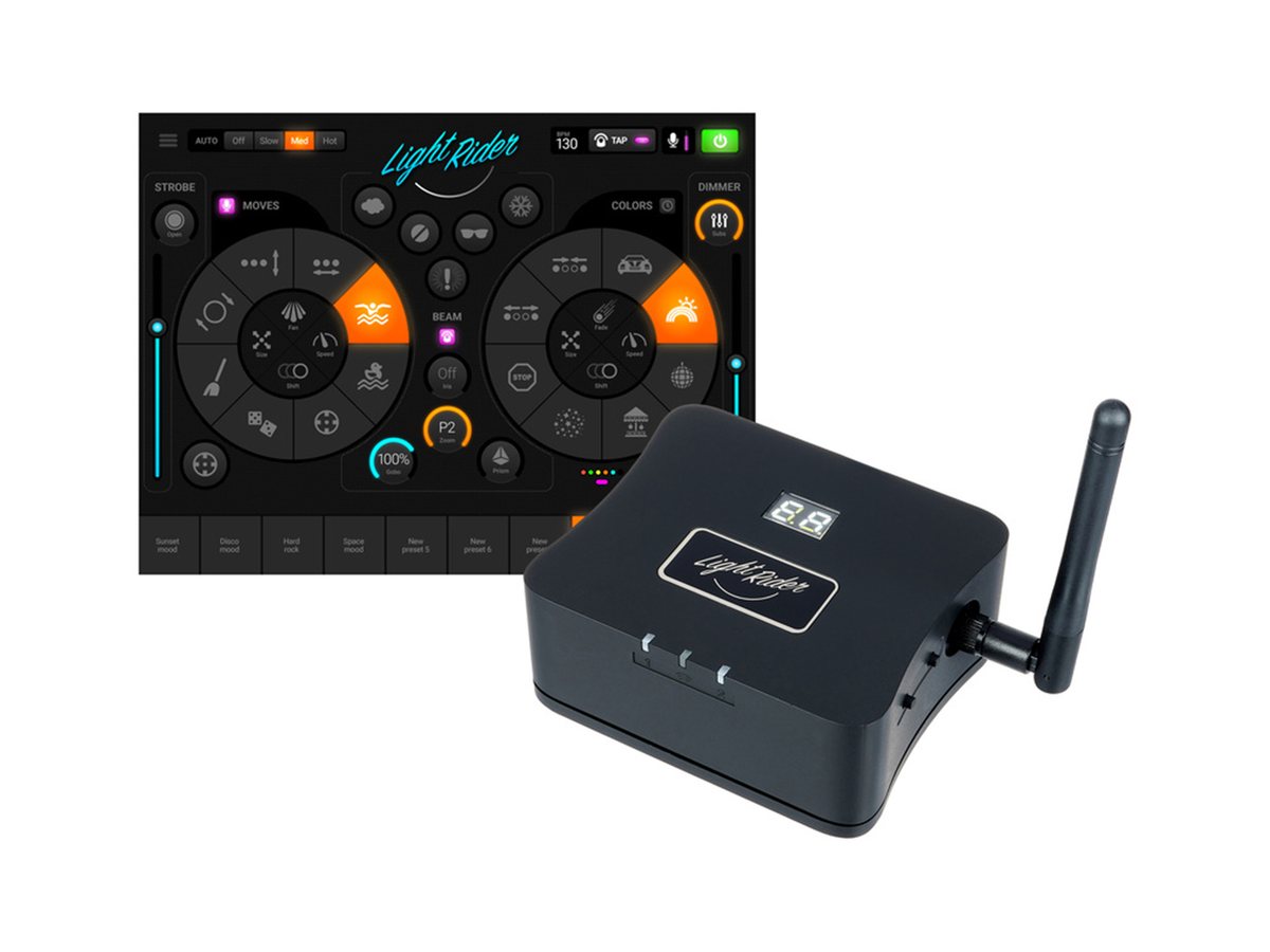 LR512 smart wifi DMX — Беспроводной DMX-контроллер света
